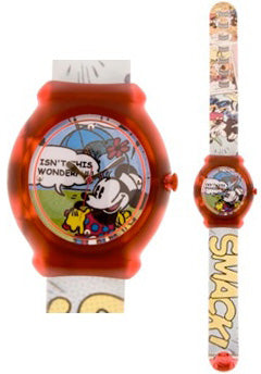 DISNEY SNAP (Fossil Group) Mod. MICKEY MOUSE - KID CLIP WATCH